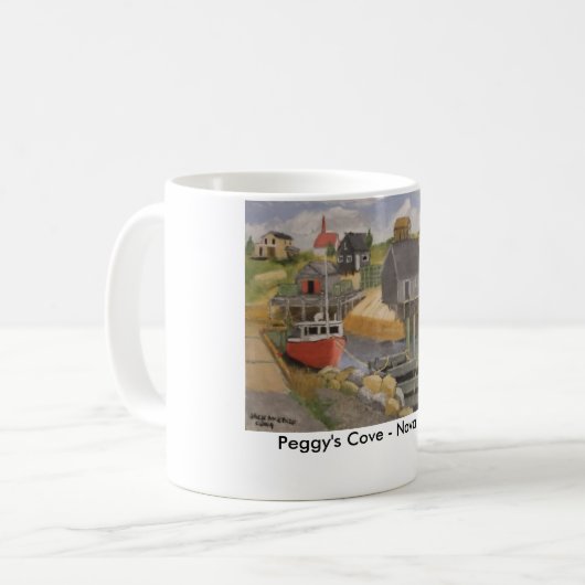 Peggy Bucht - Neuschottland Kaffeetasse (Vorderseite Links)