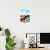 Peggy's Cove Canada Travel Print Poster (Heimbüro)