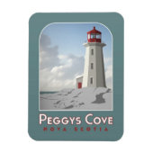 Peggys Cove Deko Magnet (Vertikal)