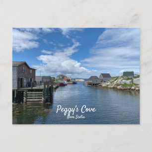 Peggys Cove Fishing Village Postcard Postkarte