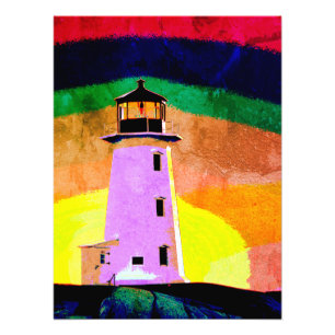 Peggy's cove Foto Print Nova Scotia Kanada