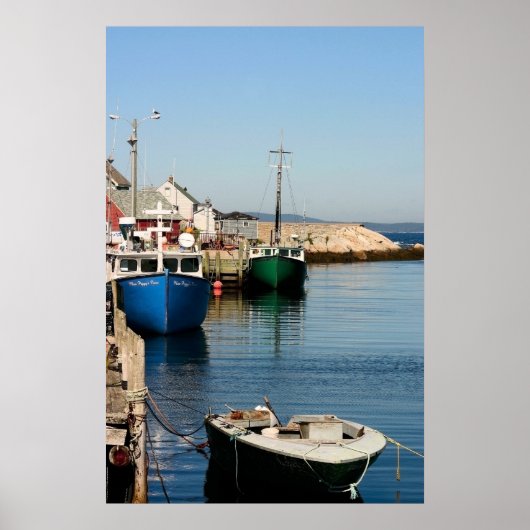 Peggy's Cove Inlet Poster (Vorne)