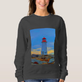 Peggy's Cove Leuchtturm Shirt Leuchtturm Route (Vorderseite)