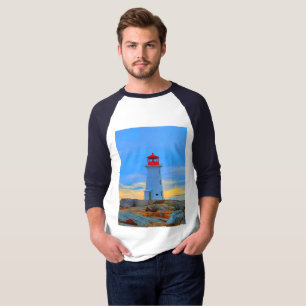 Peggy's Cove Leuchtturm Shirt Leuchtturm Route