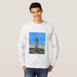 Peggy's Cove Leuchtturm Shirt Leuchtturm Route