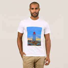 Peggy's Cove Leuchtturm Shirt Leuchtturm Route