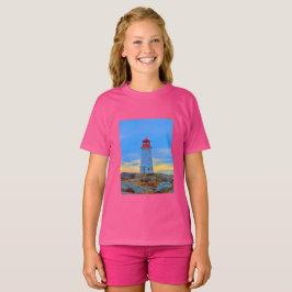 Peggy's Cove Leuchtturm Shirt Leuchtturm Route