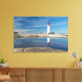 Peggy's Cove Lighthouse | Kanada Leinwanddruck (Insitu (Wohnzimmer))