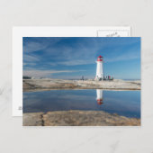 Peggy's Cove Lighthouse | Kanada Postkarte (Vorne/Hinten)