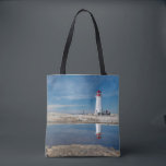 Peggy's Cove Lighthouse | Kanada Tasche<br><div class="desc">Peggy's Cove Lighthouse Reflektion</div>