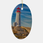 Peggy's Cove Lighthouse Keramik Ornament (Rechts)