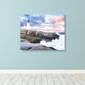 Peggy's Cove Lighthouse Leinwanddruck (Insitu (Holzboden))