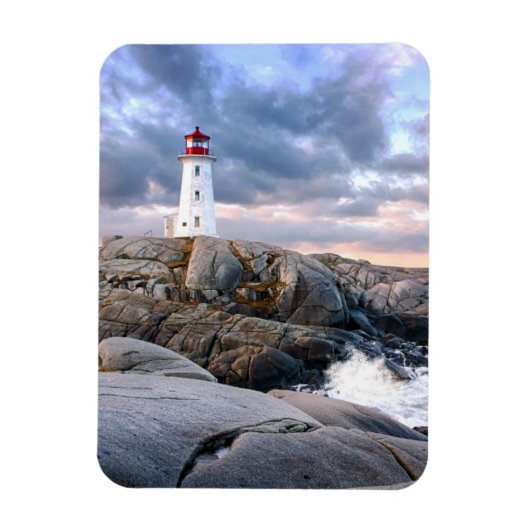 Peggy's Cove Lighthouse Magnet (Vertikal)