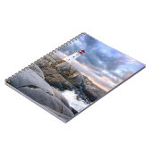 Peggy's Cove Lighthouse Notizblock (Linke Seite)