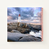 Peggy's Cove Lighthouse Notizblock (Rückseite)