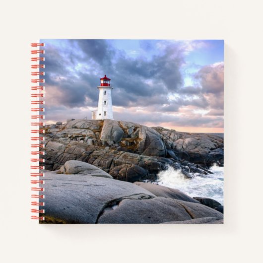 Peggy's Cove Lighthouse Notizblock (Vorderseite)
