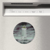 Peggy's Cove Lighthouse Nova Scotia Kühlschrankmag Magnet (In Situ (Geschirrspüler))