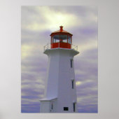 Peggy's Cove Lighthouse Poster Nova Scotia (Vorne)