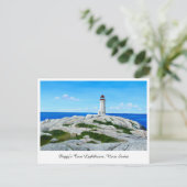 Peggy's Cove Lighthouse Postkarte (Stehend Vorderseite)