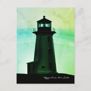 Peggy's Cove Lighthouse Route Nova Scotia Postkarte