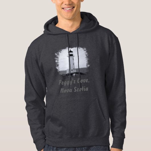 Peggy's Cove Lighthouse T-Shirt Hoodie (Vorderseite)