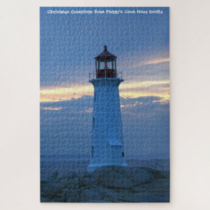 Peggys Cove Nova Scotia. Jigsaw Puzzle