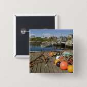 Peggy's Cove, Nova Scotia, Kanada 2 Button (Vorne & Hinten)
