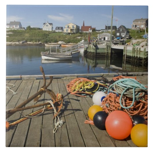 Peggy's Cove, Nova Scotia, Kanada 2 Fliese (Vorderseite)