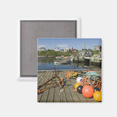 Peggy's Cove, Nova Scotia, Kanada 2 Magnet (Vorderseite/Rückseite)