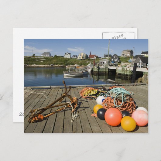 Peggy's Cove, Nova Scotia, Kanada 2 Postkarte (Vorne/Hinten)