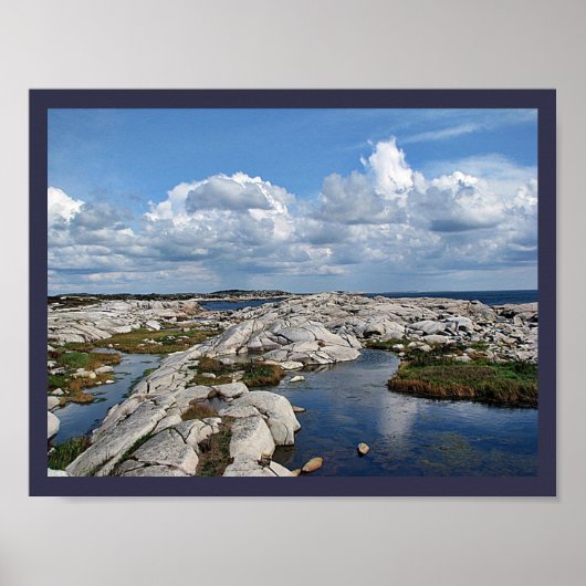 Peggy's Cove, Nova Scotia Kanada Poster (Vorne)