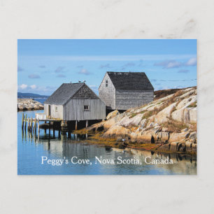 Peggy's Cove, Nova Scotia, Kanada Postkarte