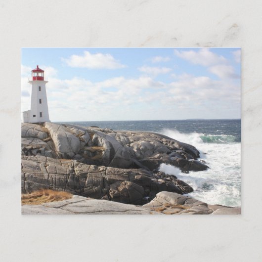 Peggy's Cove, Nova Scotia Postkarte (Vorderseite)