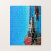 Peggys Cove Nova Scotia. Puzzle (Vertikal)