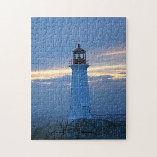 Peggys Cove Nova Scotia. Puzzle (Vertikal)