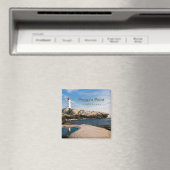 Peggys Point Lighthouse Atlantic Canada Magnet (In Situ (Geschirrspüler))