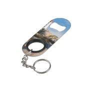 Peggys Point Lighthouse Atlantic Canada Mini Flaschenöffner (Rückseite Schrägansicht)