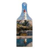 Peggys Point Lighthouse Atlantic Canada Schneidebrett (Vorderseite)