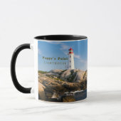 Peggys Point Lighthouse Atlantic Canada Tasse (Links)