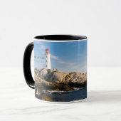 Peggys Point Lighthouse Atlantic Canada Tasse (Vorderseite Links)