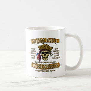 Pegleg Pets Piratenlieferungen Kaffeetasse