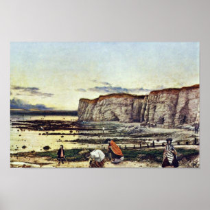 Pegwell Bucht in Kent, eine Erinnerung am 5. Poster