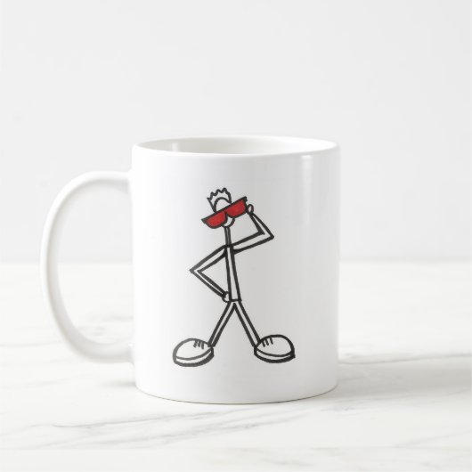 peh_onMug - kein rotes Quadrat Kaffeetasse (Links)