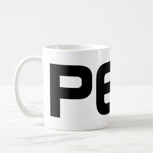peh_onMug - PEH! Kaffeetasse (Links)