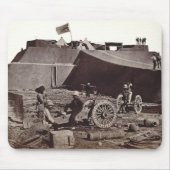 Pehlang Fort, 1860 (Albumensilberdruck) Mousepad (Vorne)