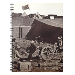 Pehlang Fort, 1860 (Albumensilberdruck) Notizblock