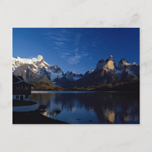 Pehoe Lake, Torres del Paine National Park, Chile Postkarte