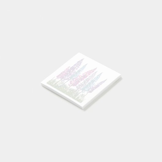 PEI Lupin Post-it Klebezettel (angewinkelt)