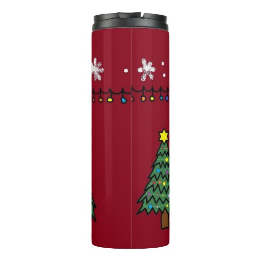 peiDeL-Weihnachtswäscher Thermosbecher (Rückseite)