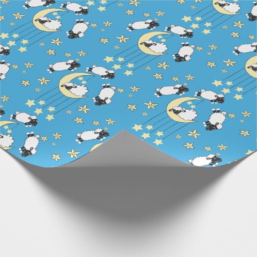 Peilpapier für Schafe 8 Geschenkpapier (Ecke)